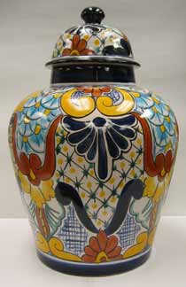Mexican Talavera - Tibor Vase